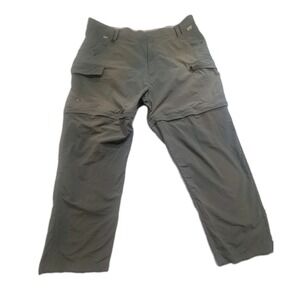 Convertible Pants Shorts Zip Off Fishing Hiking  100% nylon mesh XL 30 zip MINT